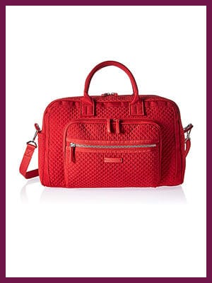 Vera Bradley Iconic Compact Weekender Travel Bag