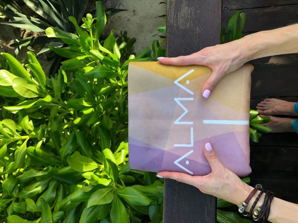 Alma Foldable Travel Yoga Mat