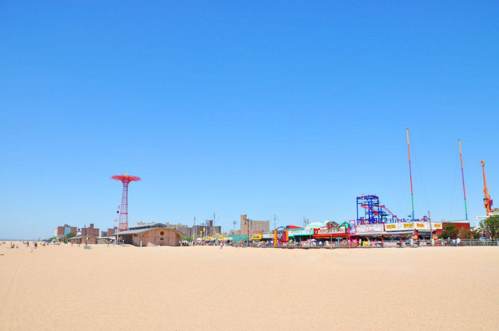 Coney Island Beach - New York Famous Seaside Amusement Park - dreamsinheels