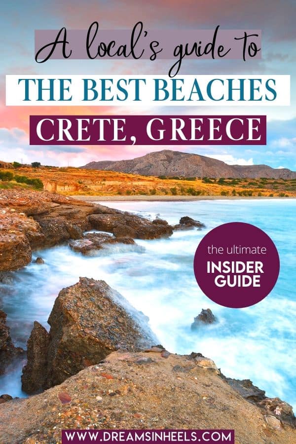 A local guide to the best beaches in Crete Greece