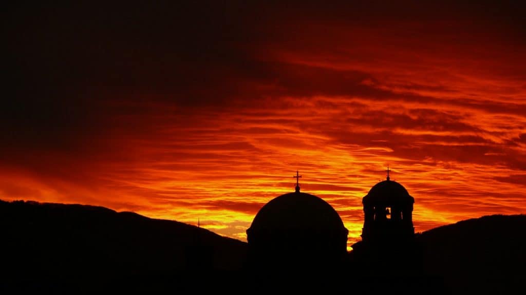 sky-sunset-sofia-sightseeing-bulgaria