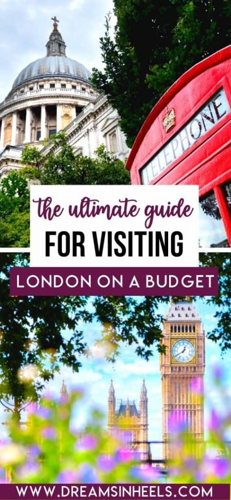 ultimate guide for visiting london on a budget