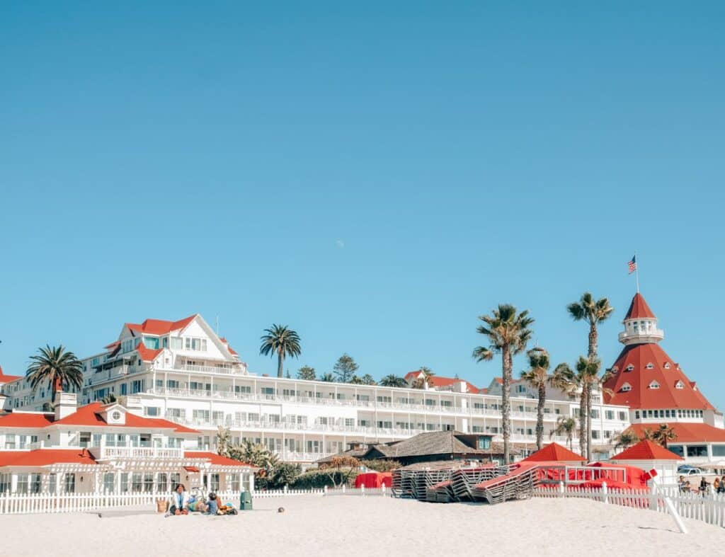 Hotel Del Coronado San Diego in one day