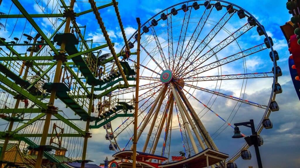 Tennessee Travel The Great Smoky Mountain Wheel Pigeon Forge