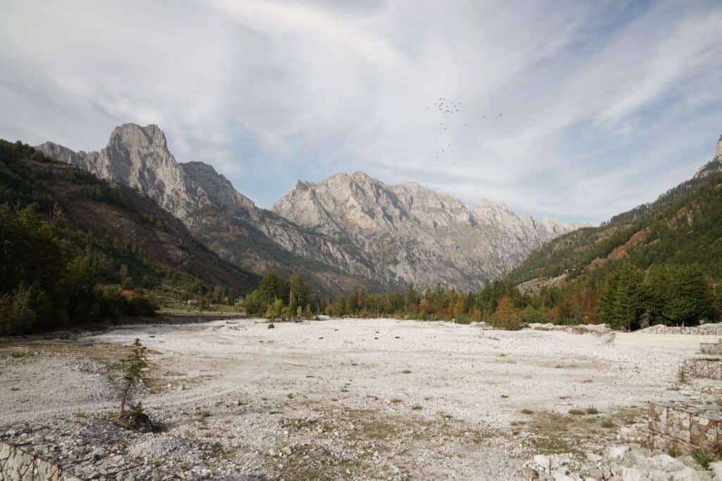 hiking the albanian alps - valbona national park hike