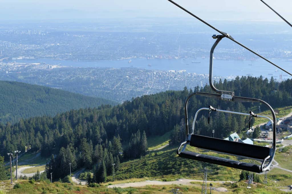 View from Grouse Mountain