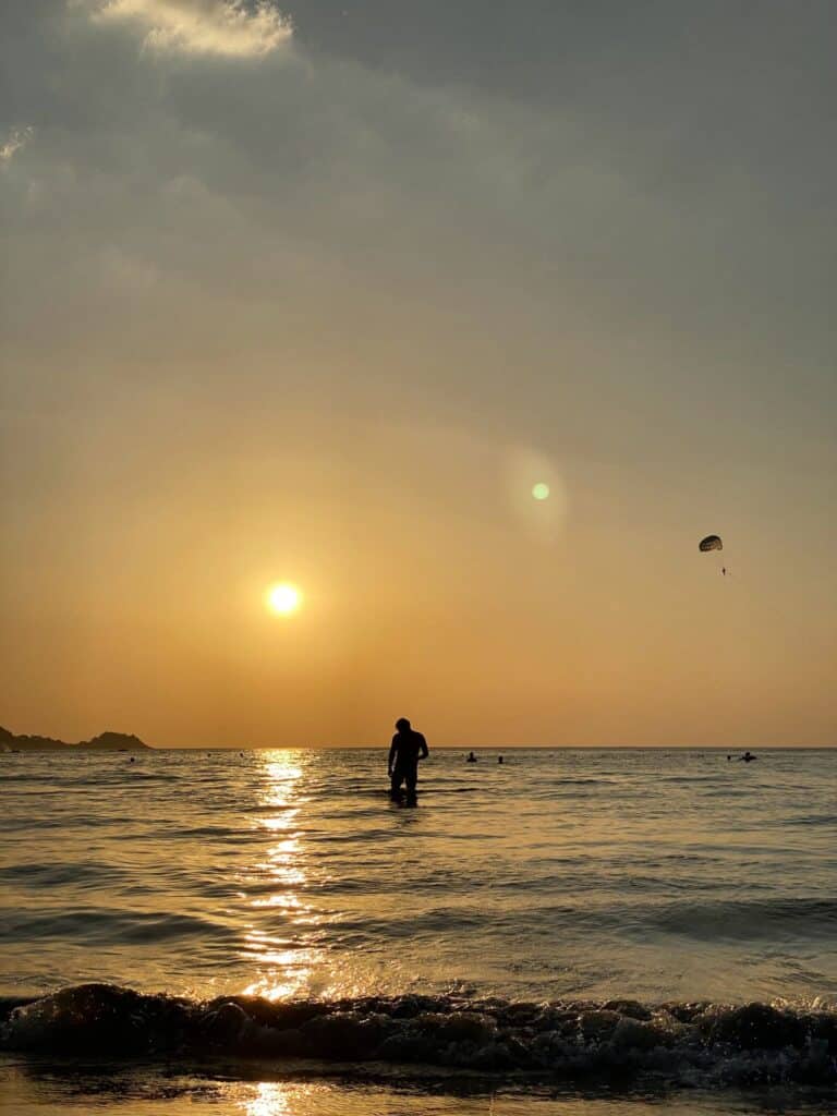 patong beach sunset - 5 days phuket itinerary