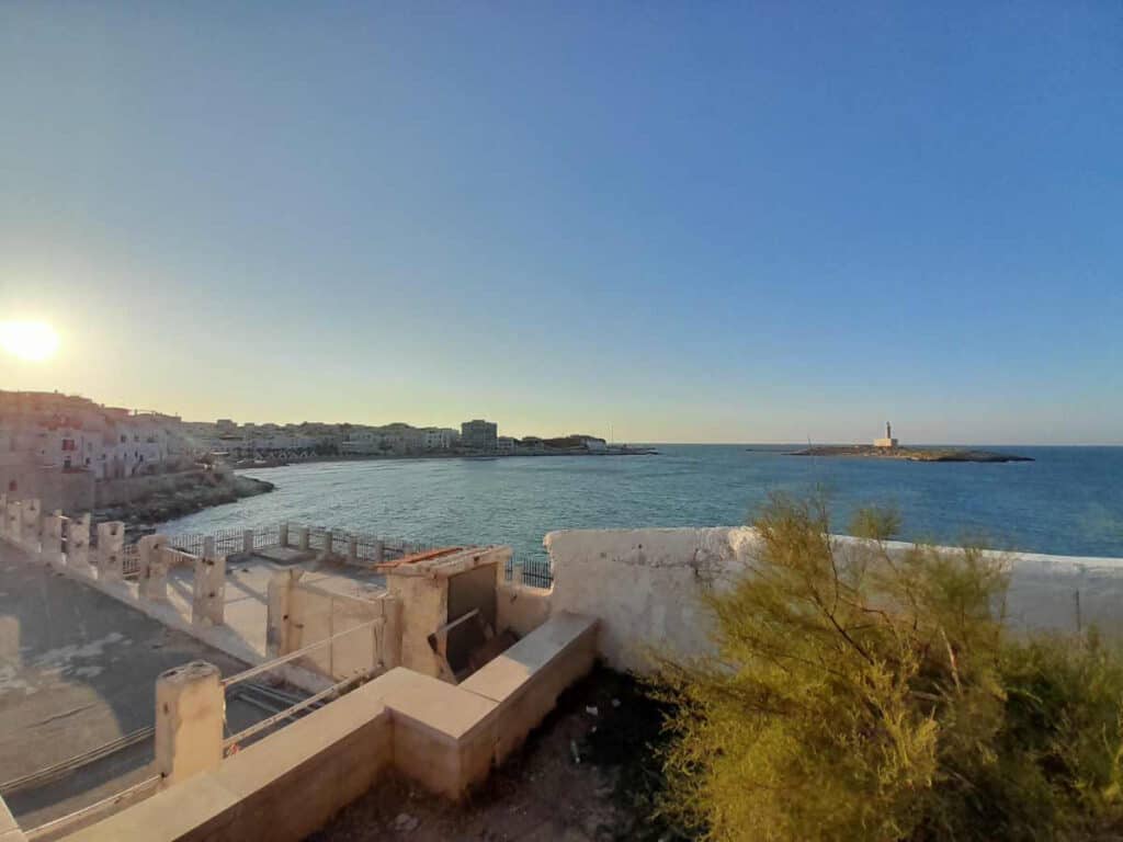 Vieste with lighthouse