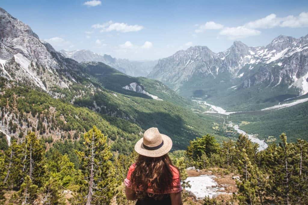 hiking as a solo female traveler