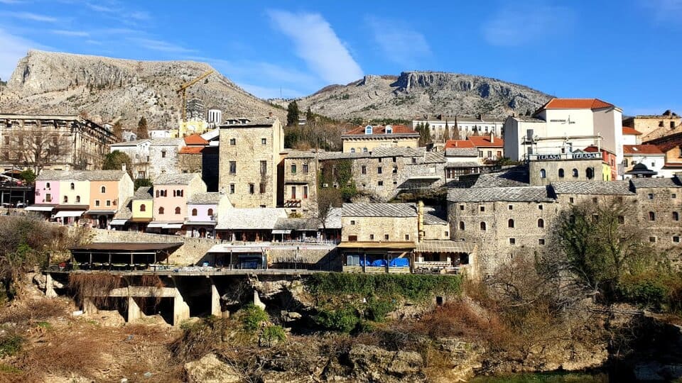 Mostar city view