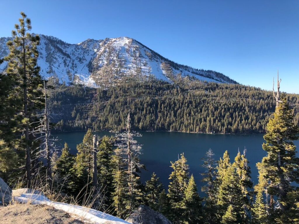Winter Hike In Lake Tahoe