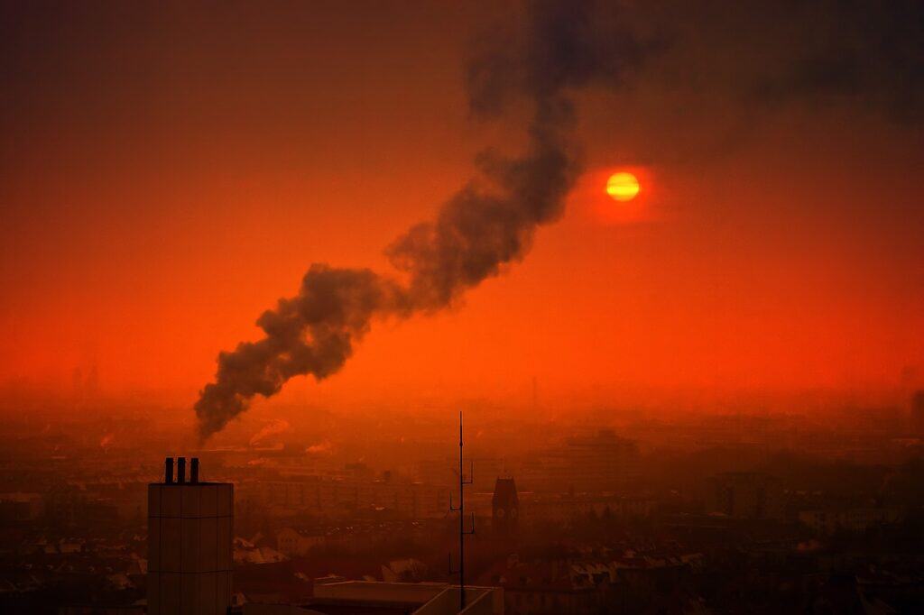 Air pollution while traveling